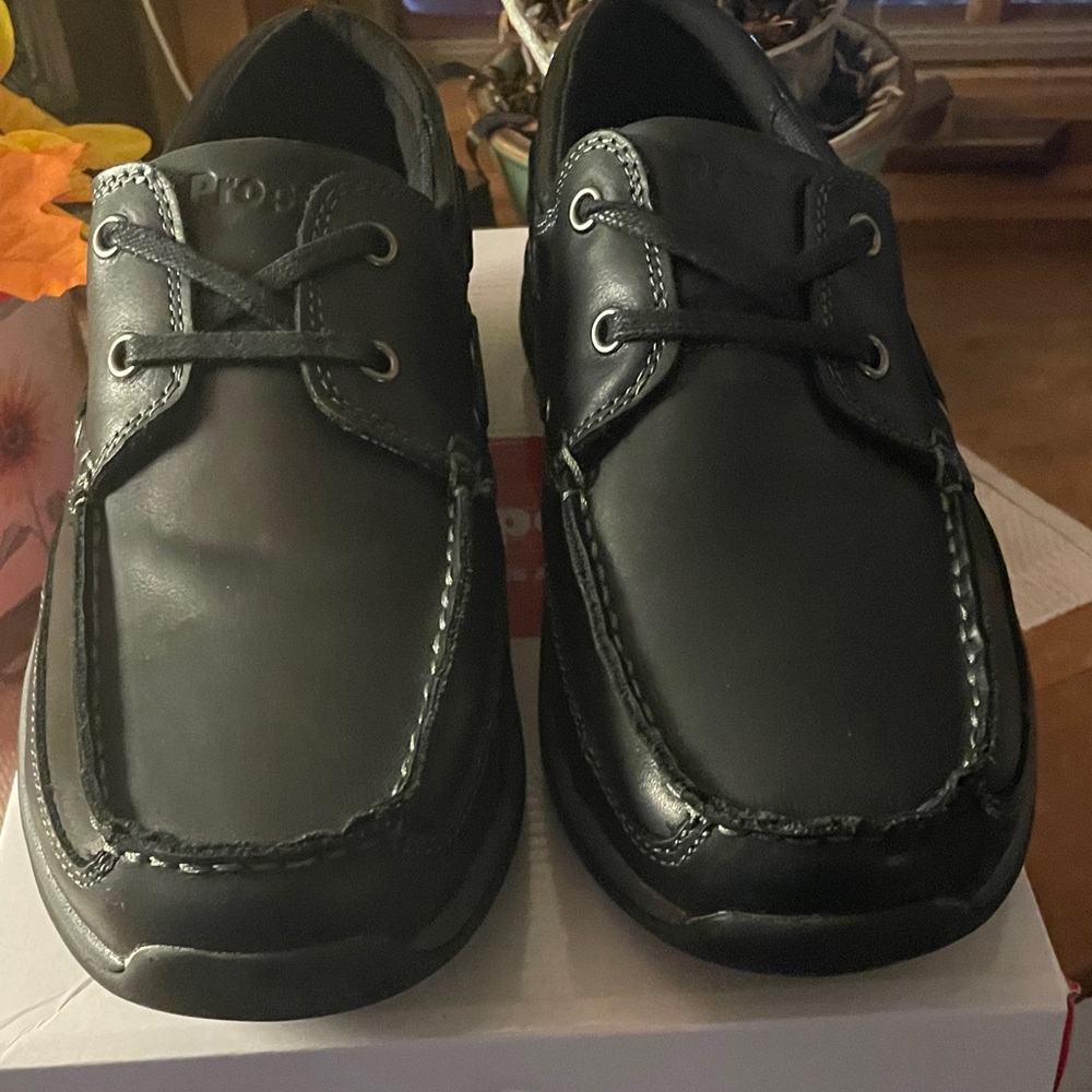 Propet Men's Classic Black Slip-On Loafers